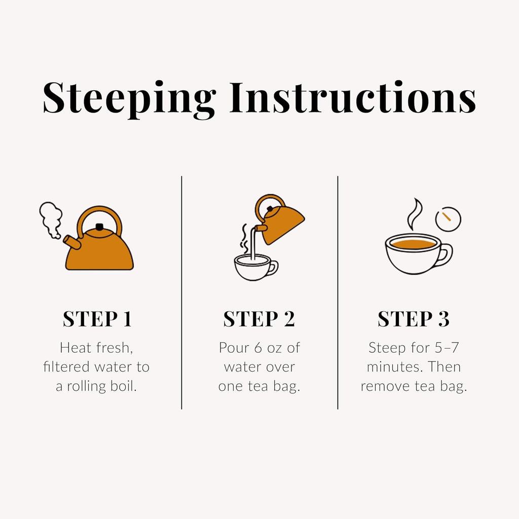 The Republic of Tea — Organic Get Throat Aid Herb Tea, 36 Tea Bags Refill, Naturally Caffeine Free Be Well Tea