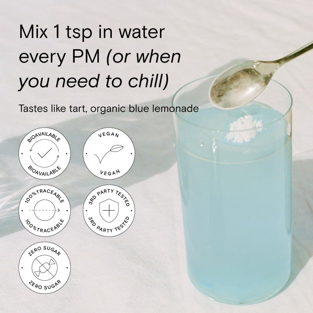 Magnesi-om Blue Lemon Jar - Big Mag 16oz