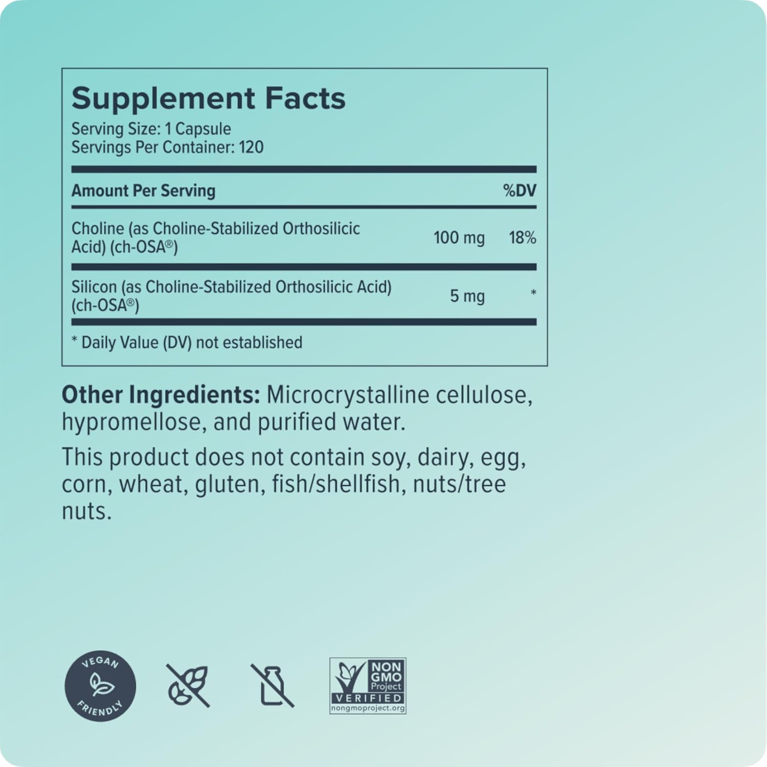 Biosil Collagen Booster Supplement - 120 Original Capsules - Patented ch-OSA Activator for Skin, Hair, Nails & Joints - Supports Natural Production - 60-Day Supply