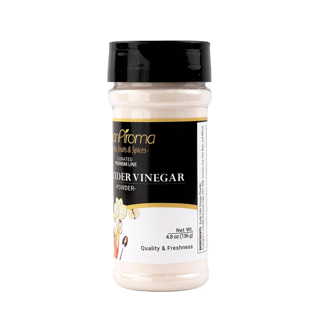 GranAroma Apple Cider Vinegar Powder, 4.8 oz, Tangy Flavor, Chips & Dips, Seasoning Powder