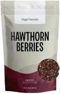 MagJo Naturals Hawthorn Berries, Whole Dried, 16 oz (1 lb)