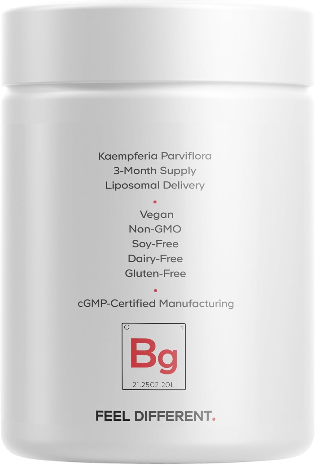 Codeage Liposomal Black Ginger Supplement - Kaempferia Parviflora Root Powder - 3-Month Supply - Ginger Root Pills and Herbal Root - Liposomal Delivery - 1 Capsule Per Serving - Non-GMO - 90 Capsules