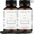 JSHealth Vitamins Skin and Digestion Formula Skin Vitamins | Clear Skin Supplement with Zinc for Acne | Acne Supplements for Clear Healthy Skin | Acne Treatment for Teens and Adults | 120 Count