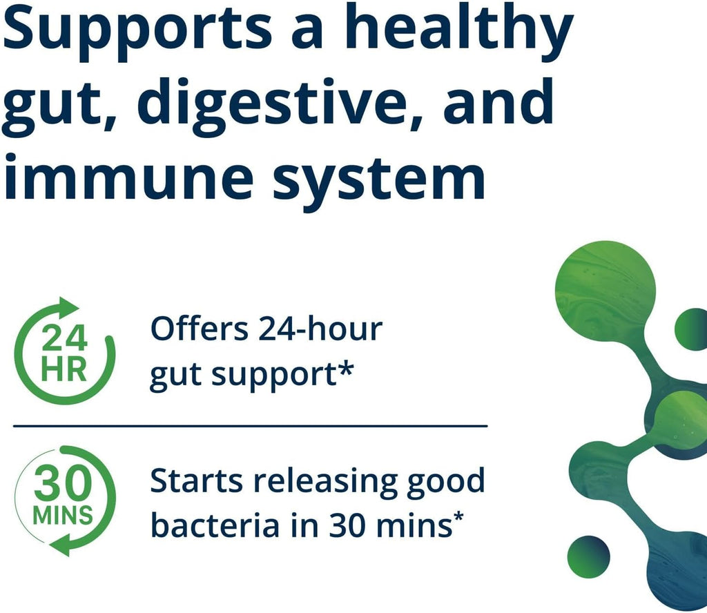 Metagenics UltraFlora Balance Probiotic - Daily Gut Health Supplement* - Offers Digestive & Immune System Support* - Vegetarian, Non-GMO & Gluten-Free - 120 Capsules