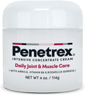 Penetrex Joint & Muscle Therapy - Soothing Comfort for Back, Neck, Hands, Feet - Premium Whole Body Rub with Arnica, Vitamin B6 MSM & Boswellia - Non-Greasy 4oz Cream