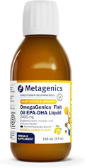 Metagenics OmegaGenics Fish Oil EPA-DHA 2400 mg - Fish Oil Supplement - High Potency - Supports Heart Health & Immune Function* - Lemon Flavor - Non-GMO & Gluten-Free - 30 Servings