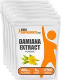 BulkSupplements.com Damiana Extract Powder - Damiana Leaf Extract - Damiana Powder - Damiana Herb - Herbal Supplement - 400mg of Damiana Leaf Extract per Serving (5 Kilograms - 11 lbs)