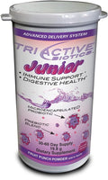TriActive Biotics Junior for Kids – Powder Probiotic and Prebiotic Blend, 6 Billion CFU – Digestive Enzymes Supplement for Gut Health, Immune Support – Allergen-Free, Gluten-Free, Naturally Sweetened