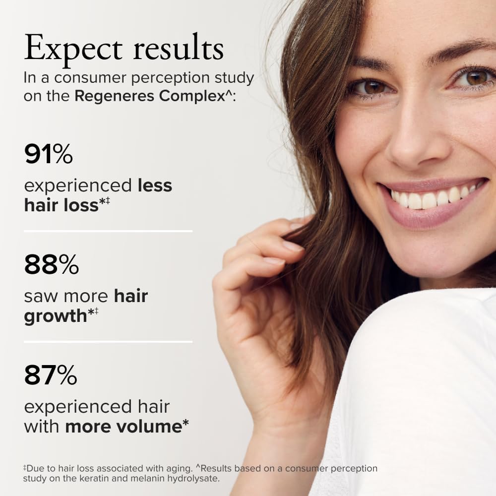 Serovital Hair Regeneres Advanced Hair Growth Supplement - Hair Vitamins for Women, Advanced Hair Regrowth, Hair Loss Treatments for Women, Thinning Hair Treatment – 90 Count