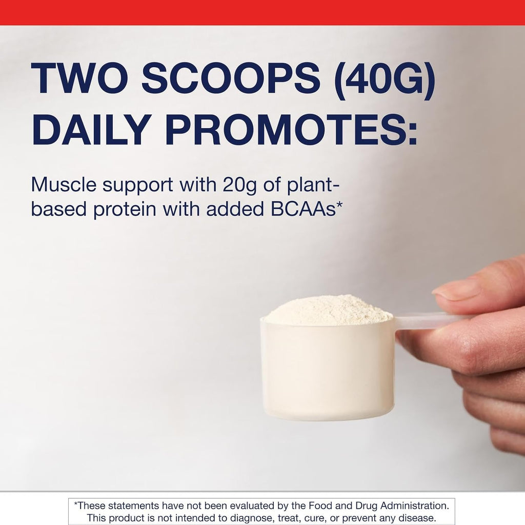 Metagenics Perfect Protein Pea & Rice - Featuring OptiProtein, a Balanced Combination of Proprietary Pea and Rice Protein with Added BCAAs - Vanilla Flavor - 30 Servings - 39.15 Oz