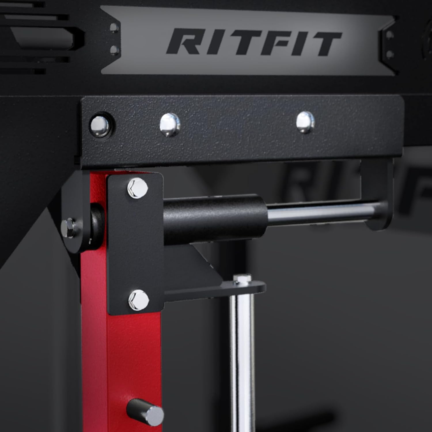 RitFit M2 PRO-3D Smith Machine with Weight Stack, 3D Functional Trainer & Power Cage, 308.6lbs Stack, 16 Adjustment Holes, 6 Storage Pegs for Full-Body Home Gym