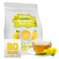 Olvvla - Dandelion Root Tea Bags - 2g X 80 Count - Premium Raw Dandelion Root - Caffeine-free - Non-GMO - Support Digestion & Cleanse