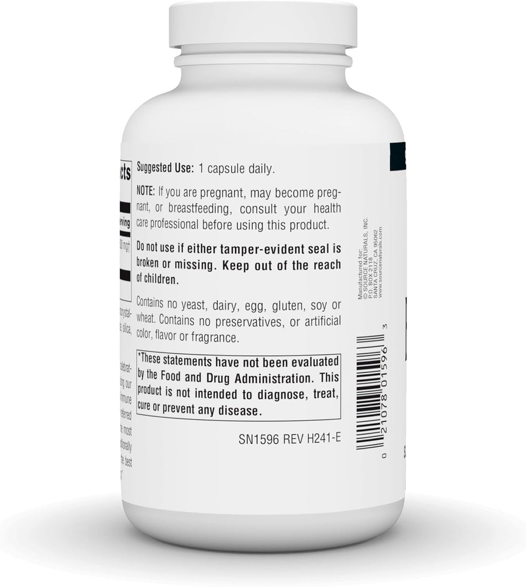 Source Naturals Echinacea Root Extract - Supports Immune Defense* - 500mg - 200 Capsules