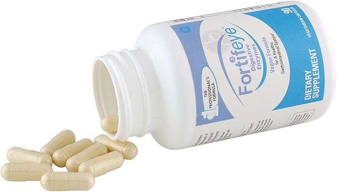 Digestive Enzymes with Probiotics for Digestive Health 90 Capsules 30 Day Supply - Full Spectrum Plant-Based Vegan Supplements, Supports Healthy Digestion Immune System and Nutrient Absorption