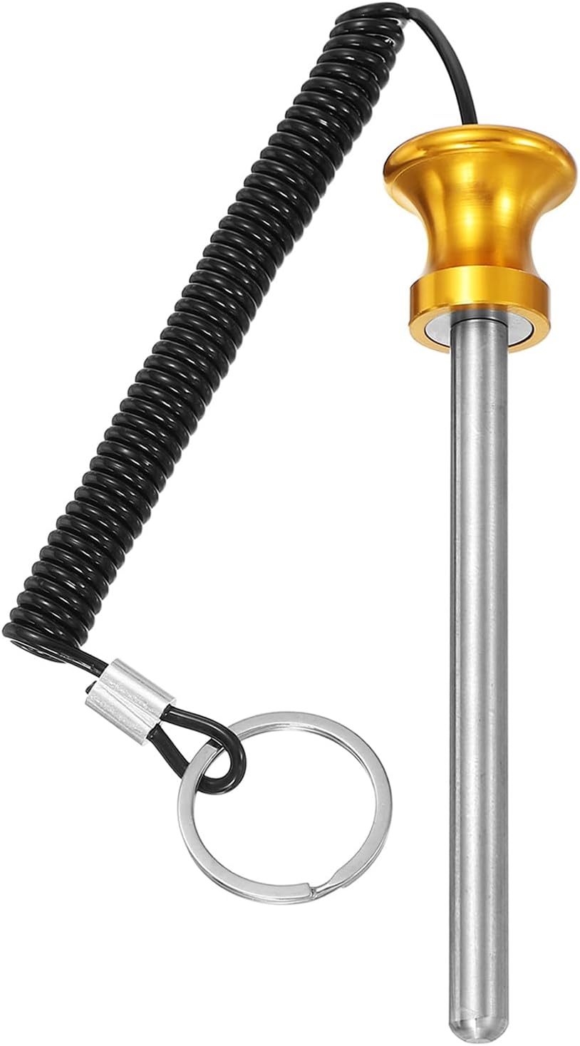 Weight Stack Pin, Weight Gym Pin Strength Training Equipment Replacement with Pull Rope for Home Gym Club