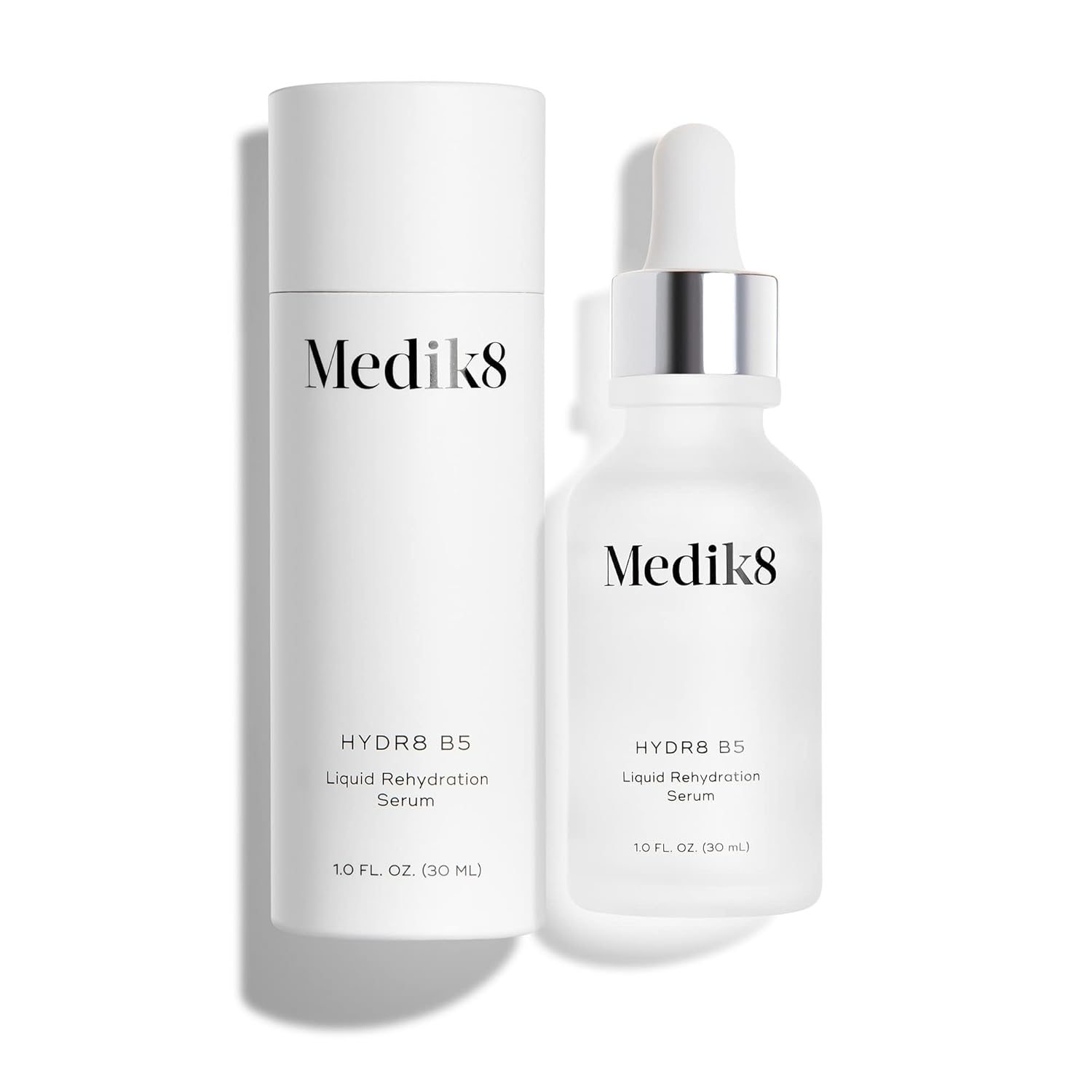 Medik8 Hydr8 B5 - Intense Hydrating with Vitamin B5 - Hyaluronic Acid Serum for Face - Plumping and Moisturizing Face Serum - Gluten Free - 1.0 oz