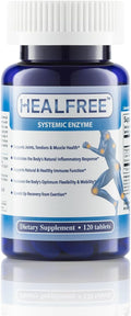 Systemic Enzyme Supplement • Advanced 5-in-1 Formula with Bromelain & Pancreatin • Supports Joint, Muscle & Immune Health • 120 Capsules