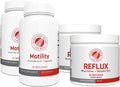 Silver Fern Brand Slow Motility+Kit – Digestive Support Bundle – 30-Day Supply – 2 Motility, 2 Berry Flavor Powder Reflux – Capsules, Powder – Artichoke Leaf, Okra, Ashwagandha, MucoSave – Made in USA