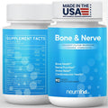 Bone & Nerve Complex | Bone Health, Nerve Function, Stress Relief, Cardiovascular Health | Vegan, Non-GMO, Made in USA, 90 Servings