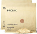 ProMix Nutrition Whey Protein Powder, Vanilla - Grass-Fed & 100% All Natural - ­Post Workout Fitness & Nutrition Shakes, Smoothies, Baking & Cooking Recipes - 2.5 Pound (Pack of 2)