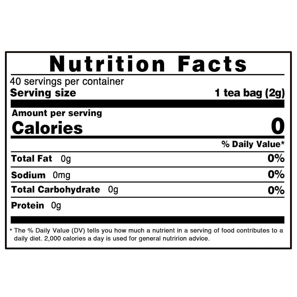 TEARELAE - Lemongrass Tea Bags, 40 Count - Premium Natural Lemon Grass Herbal Tea Bags - Non-GMO - Caffeine-free - Support Healthy Digestion