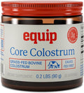 Equip Foods Core Bovine Colostrum Powder - 3,000mg Grass Fed Colostrum Supplement - Gut Health, Immunity, Recovery Lactoferrin Supplements - Keto Friendly Bovine Colostrum, 30 Servings, Unflavored
