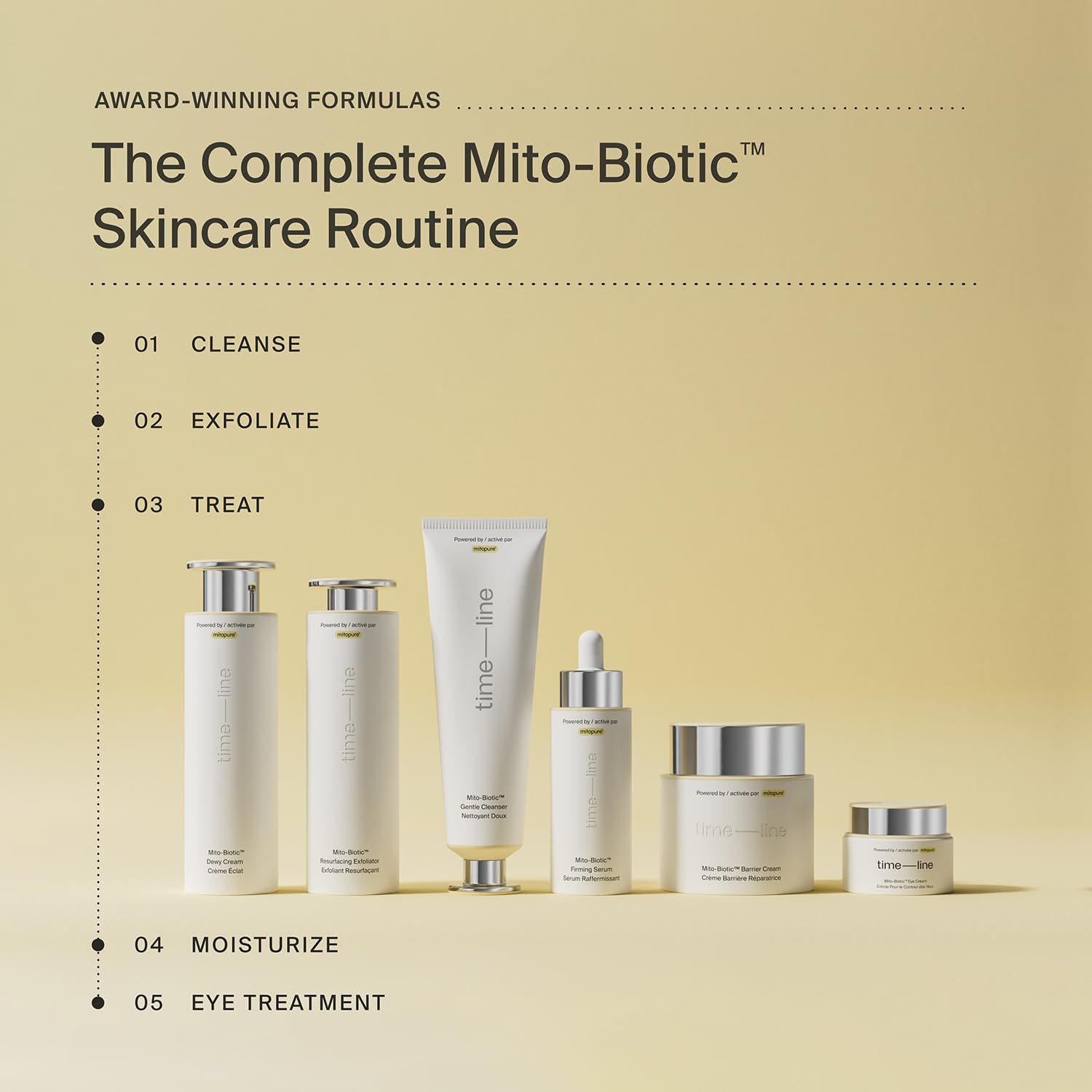 Timeline Mito-Biotic™ Barrier Cream Nourishing Moisturizer With Peptides to Restore Dry Skin & Strengthen Barrier - 1.7 Fl Oz