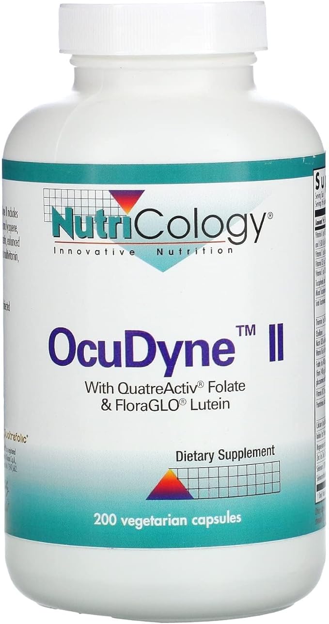 Nutricology Ocudyne II, Vegicaps, 200-Count