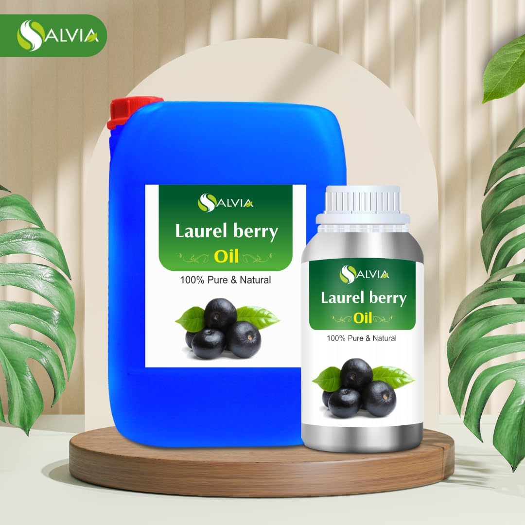 Laurel Berry Oil | Pure and Natural Essential Oil | Use for Hair Care, Skin Care | Used in Soap, Shampoo, Lotion, Serum| DIY Cosmetic Grade (16.90 Fl Oz (Pack of 1))