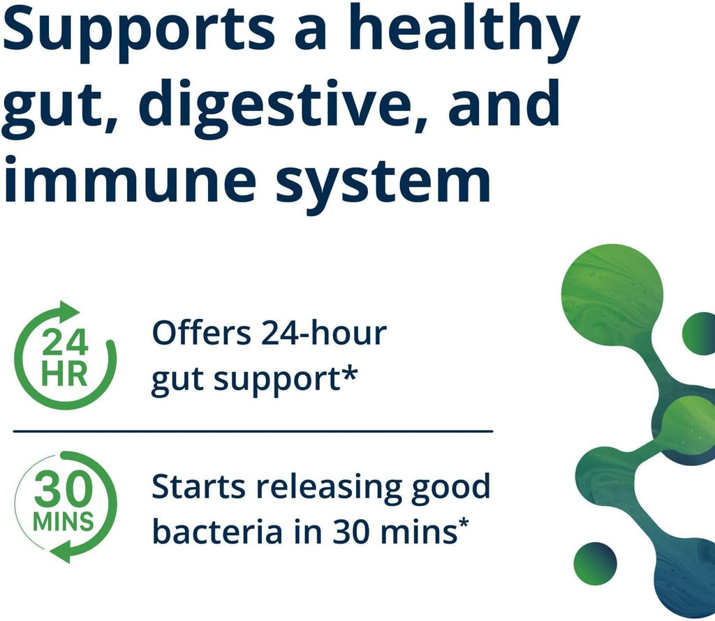 Metagenics UltraFlora Balance Probiotic - Daily Gut Health Supplement* - Offers Digestive & Immune System Support* - Vegetarian, Non-GMO & Gluten-Free - 30 Capsules