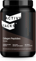 Collagen Peptides Protein Powder, Chocolate - Supports Healthy Hair, Skin, Bones and Joints for Men and Women - Easy-to-Mix Type 1 & 3 Hydrolyzed Collagen from Grass-Fed Beef, 2 Pound