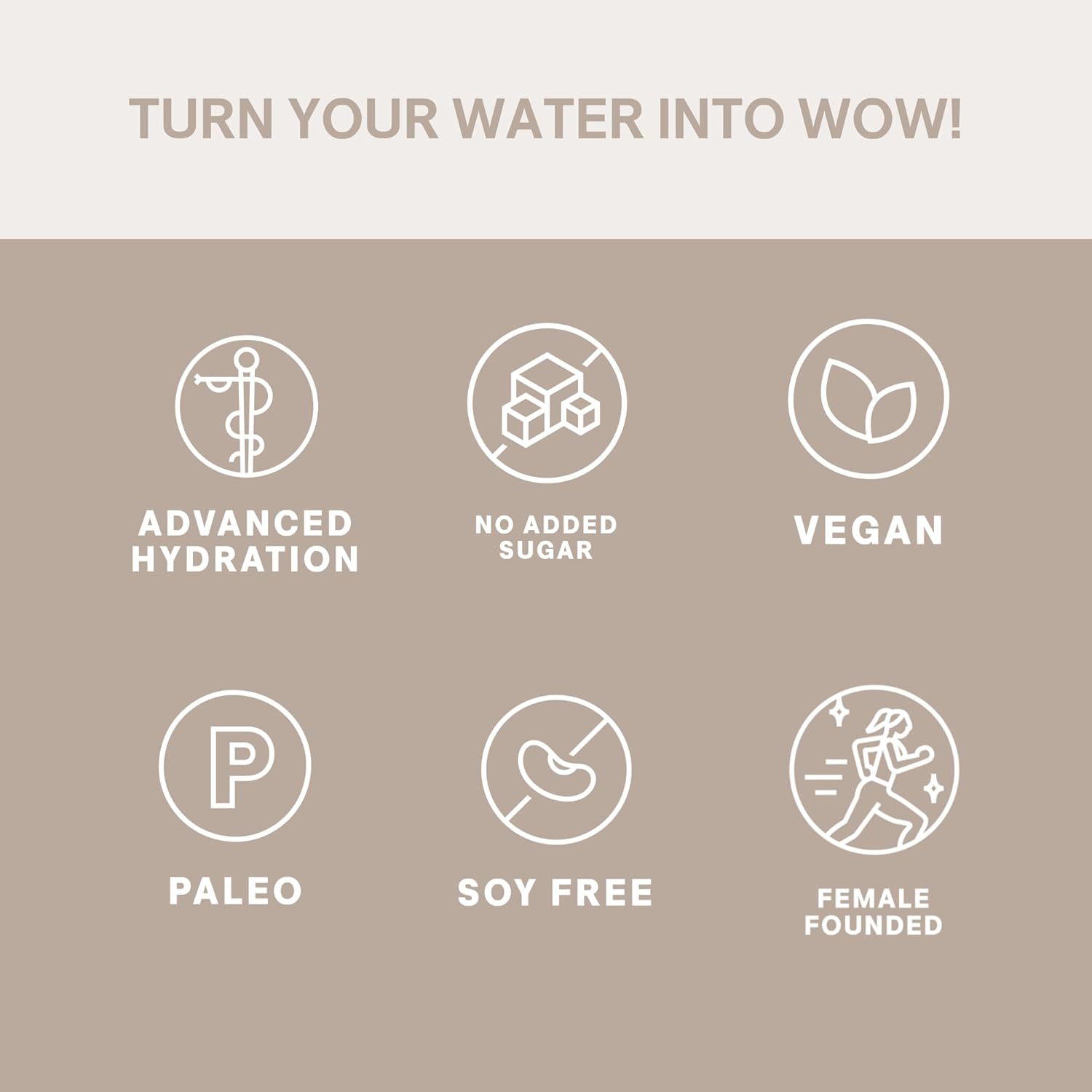 Cure Hydration | Plant-Based Electrolyte Drink Mix | No Added Sugar | Dehydration Relief Powder Made with Coconut Water | Non-GMO | Vegan | 28 Servings Jar - Tropical Punch