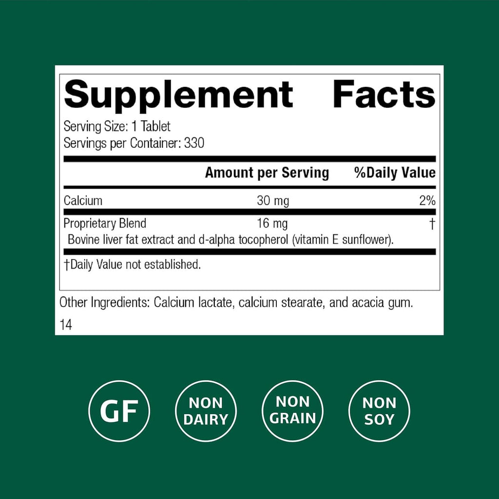 Standard Process Antronex - Whole Food Immune System Support and Liver Health Supplement with Calcium - 330 Tablets