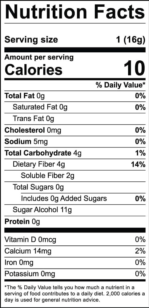 Sugar-Free Psyllium Husk Fiber Powder, Peach Flavored 32 oz