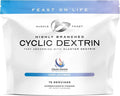 Muscle Feast Highly Branched Cyclic Dextrin Powder, Carbohydrate Powder Supplement, Pre-Workout, Intra Workout, Post-Workout Carbs - HBCD Supports Endurance, Energy, & Recovery - Unflavored, 5lbs
