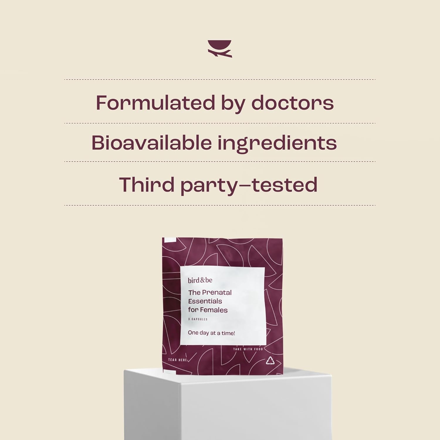 The Prenatal Essentials for Females - Vitamins to Support Pregnancy - Folic Acid, Methylated Folate, DHA (Omega-3), Choline and More - 30-Day Supply
