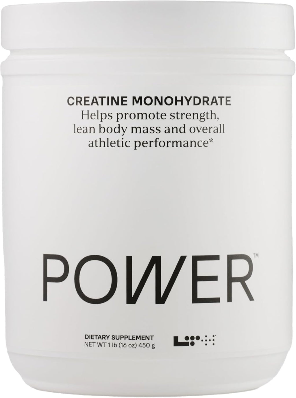 LTH Power Creatine Monohydrate - Trusted by Life Time Fitness Members - Creapure Creatine Supplement for Muscle, Energy & Brain Support - NSF Certified for Sport - Gluten-Free - 16 oz (90 Servings)