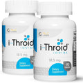 RLC Labs i-Throid 12.5 mg - Thyroid Supplements for Hypothyroidism, Iodide Supplements for Thyroid, Support Healthy Metabolism, Thyroid Support for Women and Men - 90 Vegetarian Capsules (Pack of 2)
