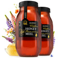 HONIGMA® Marma Wildflower Honey | Authentic Raw Honey from Ukraine | 100% Pure & Unpasteurized | 1000g/35.2oz | May Arrive Crystallized or Partially Crystallized | Pack of 2