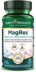 Purity Products - MagRes Formula Magnesium + Resveratrol 60 capsules