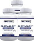 PureProsta Boost Prostate Support Supplement with Saw Palmetto, Zinc, Pumpkin Seed Herbal Blend Promotes Prostate Health, Urine Flow Support, and Urinary Tract Health - 180 Capsules