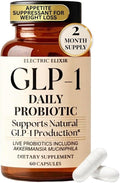GLP-1 Weight Loss Supplement with Akkermansia - Reduce Hunger & Cravings, Support Fat Loss & Metabolism, Boost Natural GLP1 Production, Appetite Suppressant for Men & Women (60 Capsules)