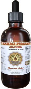 Arjuna Liquid Extract, Organic Arjuna (Terminalia Arjuna) Dried Bark Powder Tincture Herbal Supplement 2 oz