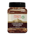 Pride Of India Natural Cinnamon Ground | Pure & Fresh Ground Spice | Gourmet Quality | Perfect for Sweet & Savory Dishes | Easy to Use | Ideal for Restaurant or Home Use | 7 oz. Medium Dual Sifter Bottle