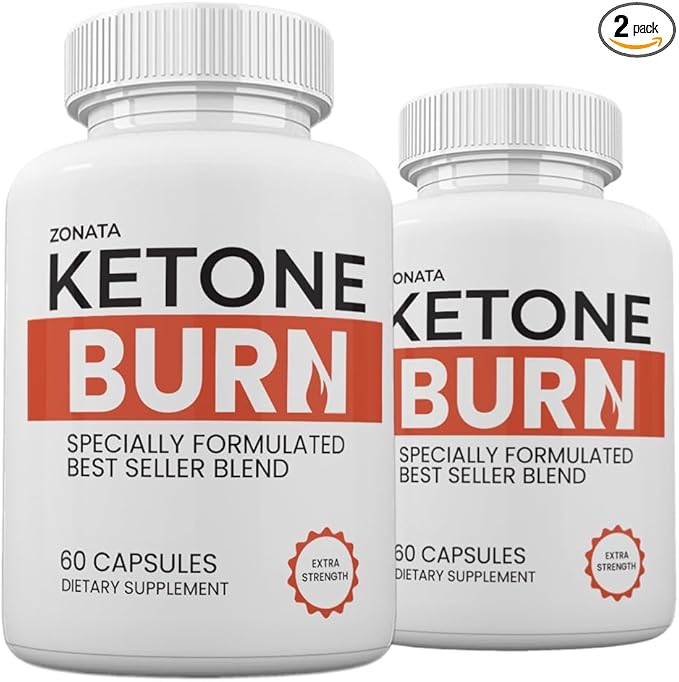 (2 Pack) Ketone Burn Weight Advanced Formula - KetoneBurn Dietary Supplement (120 Capsules)