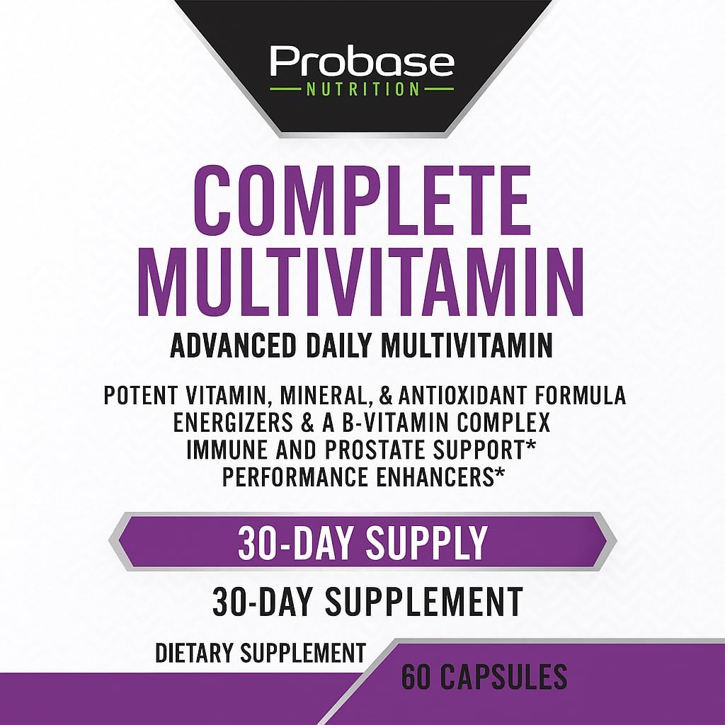 Complete Multivitamin 60 Capsules 30-Day Supply