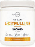 Type Zero L-Citrulline Base Powder, 3,000mg Per Serving - 100 Servings