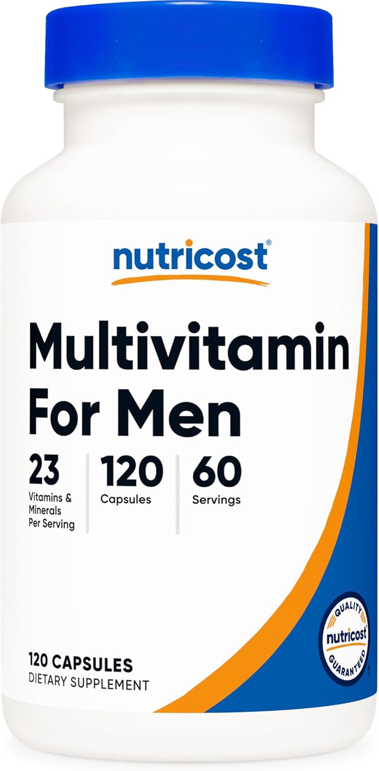 Nutricost Multivitamin for Men 120 Capsules - Vitamins and Minerals for The Healthy Man