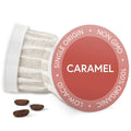 Fabula Organic Coffee Pods Caramel Medium Roast - Low Acid - Single Origin - Mold Free - Non-GMO - Fair Trade - Only Compatible with Keurig K Cup 1.0 & 2.0 Brewers - 24 Count