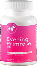 Mountain Meadow Herbs Evening Primrose Oil 1,000mg – Omega-6 Fatty Acids for Women’s Health, Supports Clear Skin & Hormonal Balance, Gluten-Free, Easy-to-Take Softgels (30 Count)